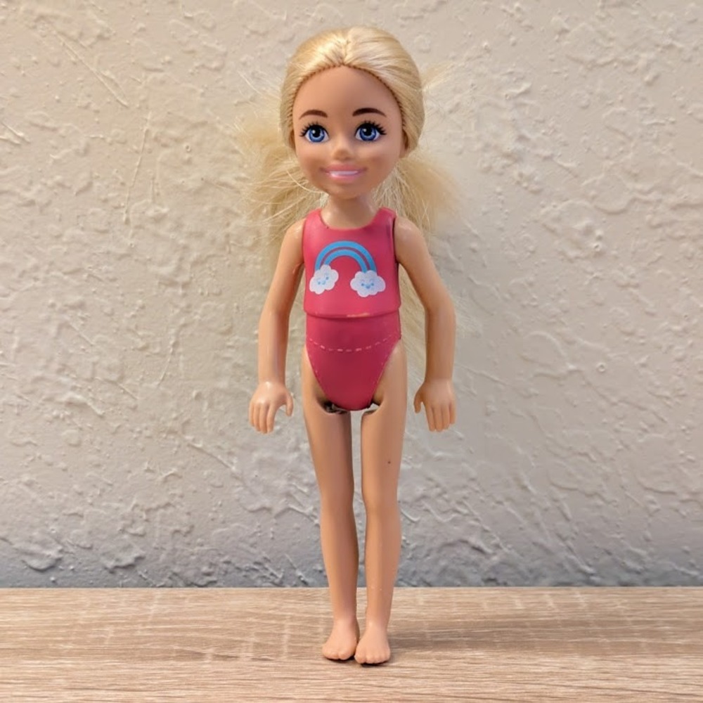 Barbie Club Chelsea Little‎ Sister Doll Student Figure Only Mattel 2021